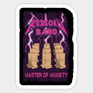 BOCCHI THE ROCK!: KESSOKU BAND MASTER OF ANXIETY (GRUNGE STYLE) Sticker